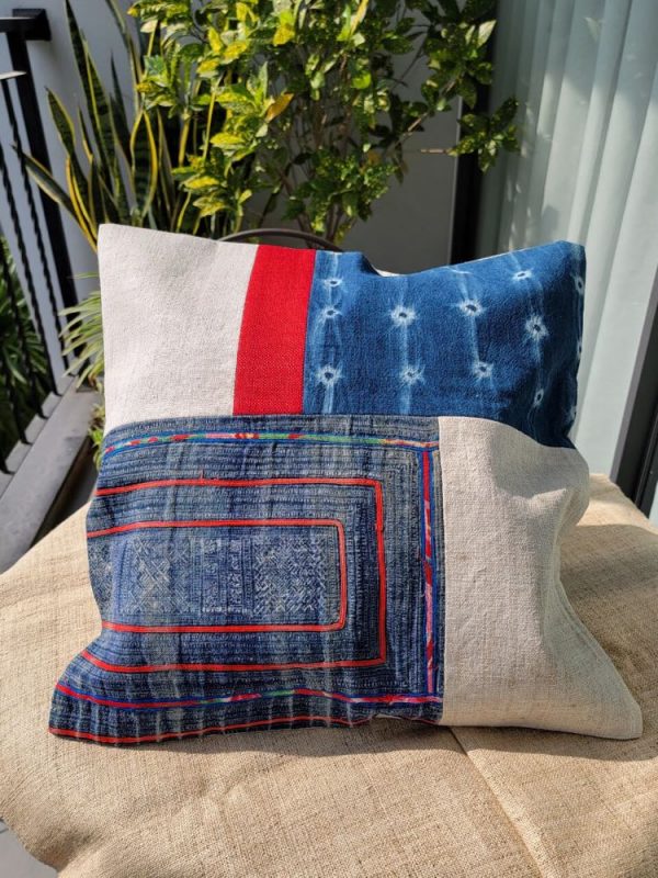 TAIE D'OREILLER MULTI MOTIFS